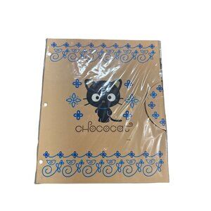 Chococat Tan & Blue 3-Hole File Folder With Closure